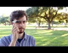 First Ever Typing On Google Glass