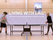 living with lag – an oculus rift experiment