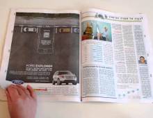 Ford Explorer: Interactive Print Ads